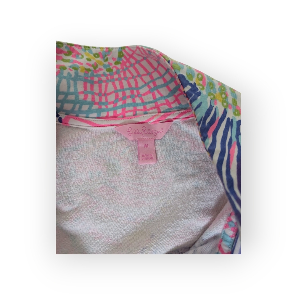 Lilly Pulitzer Roar Of The Sea Popover Jacket - Picture 3 of 5